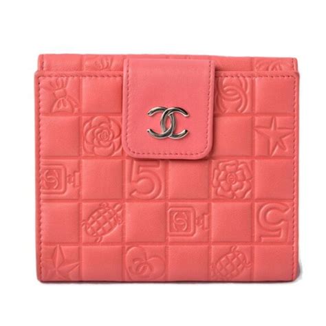 Chanel Vertical Fold Lambskin Pink Card Case – THE PURSE 